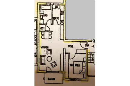 Schöne 2-Zimmer-Wohnung in Neckarsulm-Amorbach
