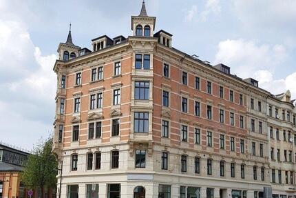 Helle 2-Raum-Wohnung im sanierten Altbau im Zentrum von Chemnitz