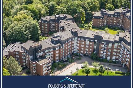 Großzügige 3-Zimmer-Wohnung mit Südbalkon, Tiefgarage & Aufzug in grüner Wohnlage - Hamburg / Bergedorf Lohbrügge