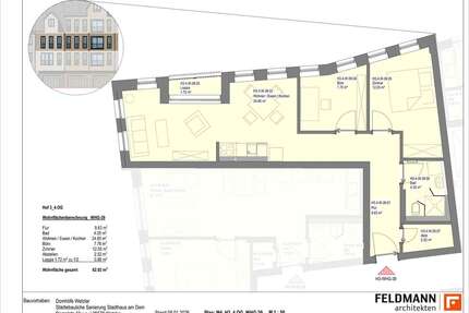 Wohnung zum Mieten in Wetzlar 1.010,00 € 62.05 m²