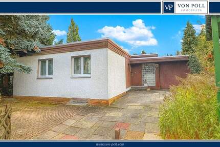 Freistehender Bungalow mit Entwicklungspotenzial - Sanierung oder Neubau möglich - Berlin Zehlendorf