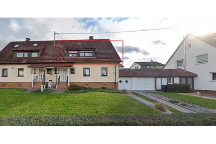 Helle 3 Zi.OG-Wohnung in DHH | Ruhige, grüne Lage - Waiblingen Bittenfeld