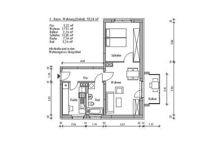 Schöne, individuelle 2-Zimmer-Wohnung! - Dresden Blasewitz