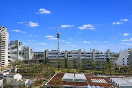 Neu sanierte 2-Zimmer Wohnung am Olympiapark zu vermieten - München Milbertshofen-Am Hart
