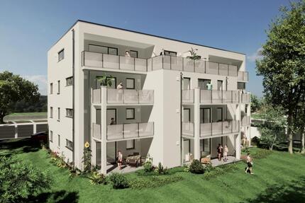 Erstbezug: Barrierefreie 2-Zimmer-Wohnung mit Balkon, Einbauküche, Garage und Stellplatz - Rödental