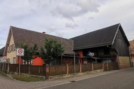 Wohnhaus+separate Wohnung+Werkstatt - Schwanau