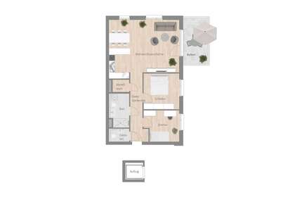 Wohnung zum Mieten in Besigheim 1.230,00 € 86.04 m²