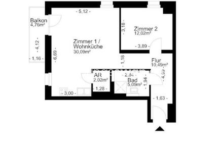 Wohnungsswap - 2 Zimmer, 64 m² - Mehrower Allee, Marzahn, Berlin