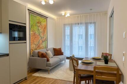 Stilvolle Neubauwohnung mit Balkon in Berlin-Mitte – voll ausgestattet & bezugsfertig