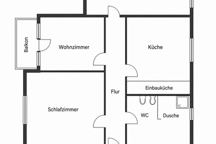 Wohnung zum Mieten in Bochum 650,00 € 70 m²