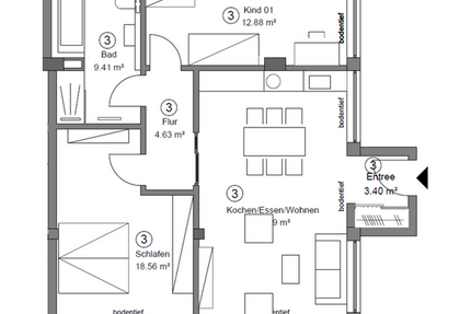 Exklusive Kapitalanlage: Vermietete Erdgeschosswohnung mit Privatgarten und stabilen Mieteinnahmen - Hamm