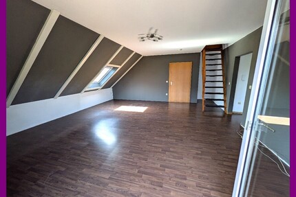 RESERVIERT! Maisonette im DG mit Balkon zur angenehmen Nordseite - Waghäusel Kirrlach