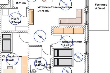 moderne und attraktive 3 Zimmerwohnung in Ankum