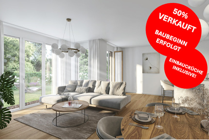 FLORIAN³ - 4-Zimmerwohnung mit traumhaften Garten! - Frankfurt am Main Bergen-Enkheim