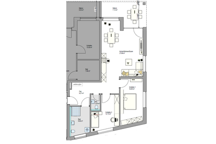 Wohnung zum Kaufen in Friedrichshafen 626.100,00 € 93.45 m²