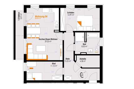 Wohnung zum Kaufen in Füssen 499.000,00 € 84.46 m²