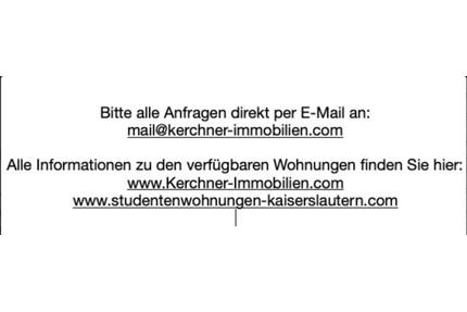 Mehrere Wohnungen in Kaiserslautern - offen für alle Mieter