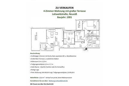 4-Zimmer-Wohnung mit großer Terrasse - Neusäß