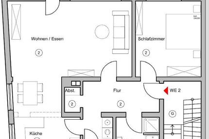 2,5 Zimmer Alt-Gerresheim - 1.350,00&nbsp;EUR Kaltmiete, ca.&nbsp; 89,00&nbsp;m&sup2; in Düsseldorf (PLZ: 40625) Stadtbezirk 7