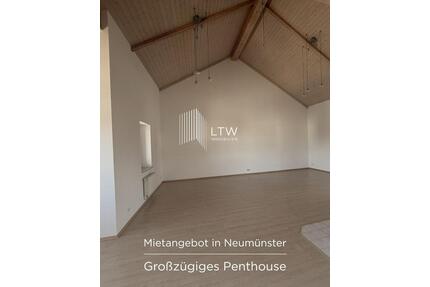 Charmantes Penthouse mit Dachterrasse in Neumünster