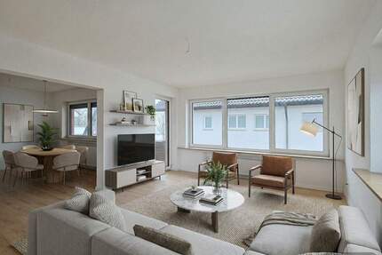 Erstbezug nach Kernsanierung: Helle 4-Zimmer-Etagenwohnung mit großem Balkon - Leinfelden-Echterdingen