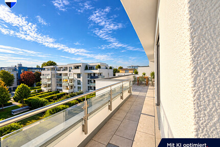 Modernes Penthouse mit Weitblick, Ruhe und 2 Terrassen - Wiesbaden / Wiesbaden Südost