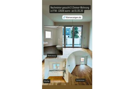 NEUBAU | Nachmieter 2-Zimmer-Wohnung in Ffm-Sindlingen, 7 min FRA - Frankfurt am Main