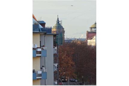 Erstbezug nach Sanierung: möblierte 1-Zi-Wohnung mit Balkon, Mannheim Oststadt