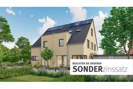 Attraktive Doppelhaushälfte mit Seiteneingang (Neubau) in schöner Wohnlage in Leverkusen-Steinbüchel