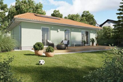 Könnern OT Kirchedlau: Bungalow-Neubau auf 517 qm Baugrundstück