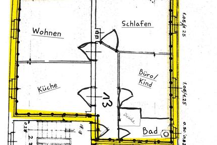 helle kernsanierte 3 Zimmer-Wohnung - Trostberg