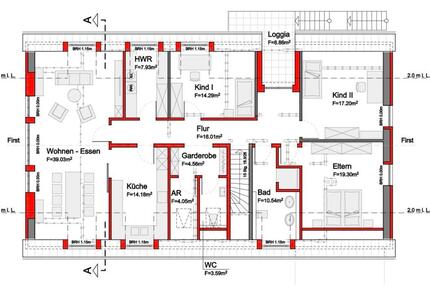 Erstbezug nach Sanierung - 5-Zi-Wohnung - 150m2 - Steinfurt