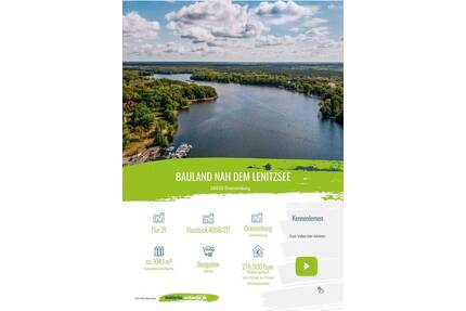 0 % Provision + Bauland in Oranienburg + Top Lage