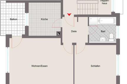 2 Zimmer Wohnung zu Vermieten - 520,00&nbsp;EUR Kaltmiete, ca.&nbsp; 68,00&nbsp;m&sup2; in Lichtenfels (PLZ: 96215)