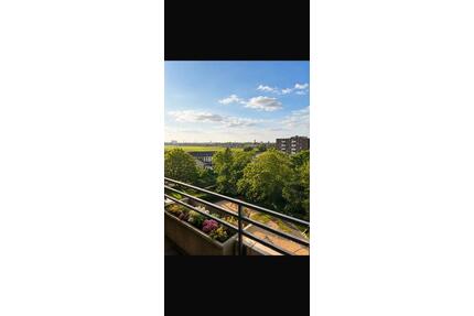 Schöne Wohnung Duisburg Mündelheim Balkon mit Aussicht
