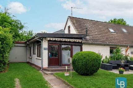 Wohnen auf einer Ebene: DHH mit pflegeleichtem Garten - Ascheberg