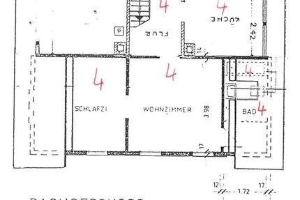 Gemütliche 2-Zimmer-Dachgeschosswohnung in Höfen an der Enz
