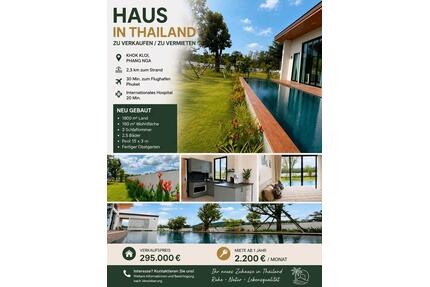 Neubau Phang-nga, Thailand zu verkaufen oder zu vermieten - Aue-Bad Schlema