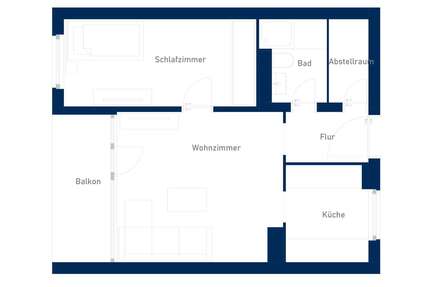 Wohnung zum Mieten in Erkrath 640,98 € 44 m²