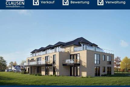 WE 7: KfW40-Wohnen: Attraktive 3-Zi. Neubauwohnung im 1. OG in Bornhöved!