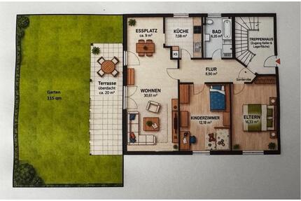 Wohnung Erdgeschosswohnung Provisionsfrei - Großkarolinenfeld