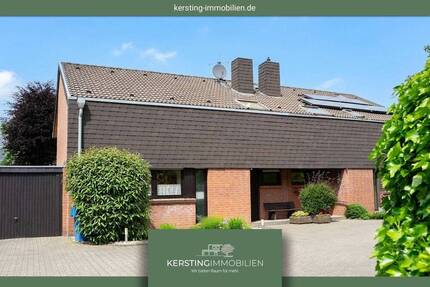 Bockum: Wohnen am Kaiserpark - großzügige, lichtdurchflutete Doppelhaushälfte mit schönem Garten! - Krefeld / Bockum