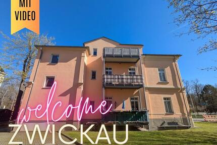 ++ stilvolle 3-Raum Wohnung mit Dachterrasse und Stellplatz in repräsentativem Altbau ++ - Zwickau
