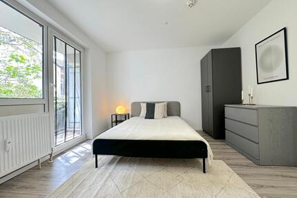 Frisch sanierte 1-Zimmer-Wohnung mit Balkon in Mannheim Innenstadt