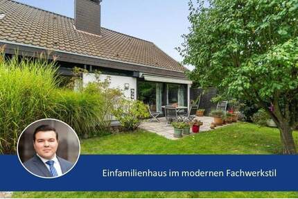Einfamilienhaus im modernen Fachwerkstil - lichtdurchflutet und großzügig - Köln Wahn