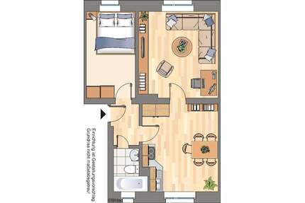 Wohnung zum Mieten in Bochum 369,00 € 43.92 m²