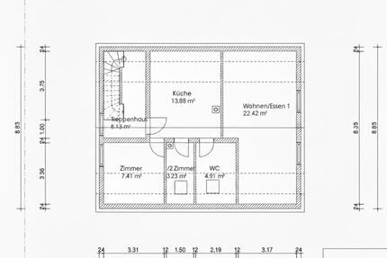 Helle 2,5-Zimmer Dachgeschosswohnung in Mühlheim am Main - Offenbach am Main Bürgel
