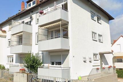 2 Zimmer Erdgeschoss Wohnung mit Balkon und Stellplatz - Mannheim Feudenheim