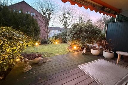 möblierte schöne Wohnung mit Garten in Ratingen Ost zu vermieten