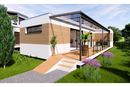 NEUBAUPROJEKT I T-Cube I Moderne Holzmodulhäuser in Ernsgaden